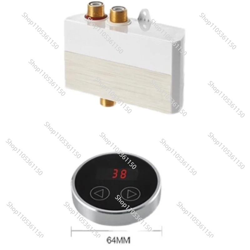 Thermostatic Mixing Valve Digital Display - Duschsystem Thermostatischer Wassererhitzer Thermostatisches Mischventil Digitale