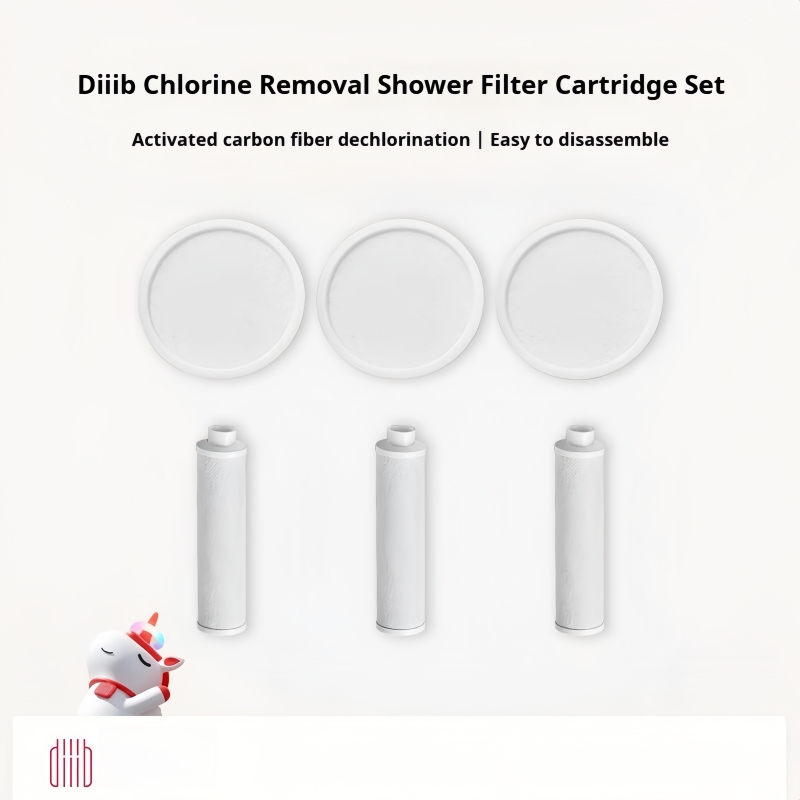 Handheld Shower Head High Pressure Filter - Diiib Hochdruck-Handbrause-Set, Badezimmer, Küchenzubehör, wassersparender Filter