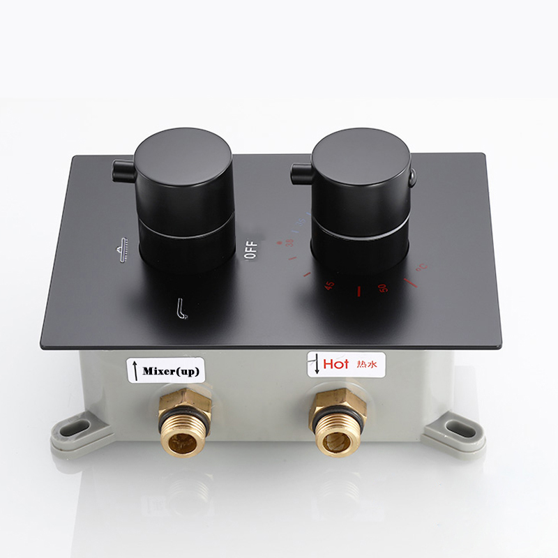 Thermostatic Shower Faucet Valve 3 Way - Mischventil, 2 oder 3 Wege, verdeckt,