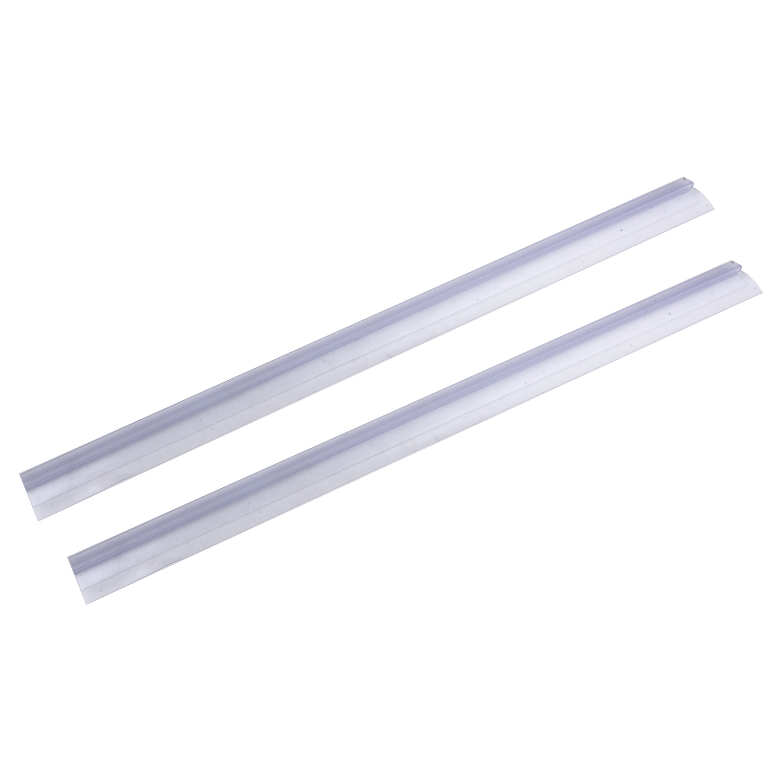 Shower Door Bottom Seal Strip Sweep - 2 Stück Duschdichtungsstreifen für Badezimmer, 4-6mm