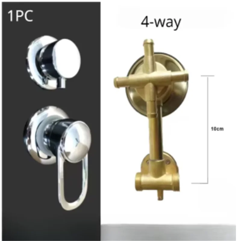 Thermostatic Shower Faucet Valve 3 Way - 2/3/4/5 Weg Dusche Schalter Steuerung Dusche