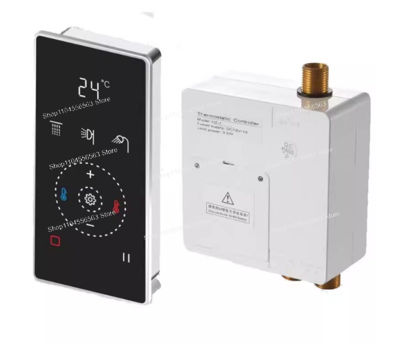 Digitaler schwarzer LED-Duscht – Thermostatic Mixing Valve Digital Display Bewertung und Preis
