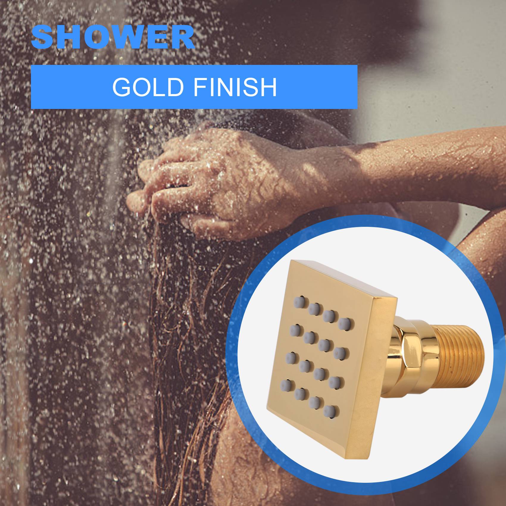 MLGB-2 Zoll Dusche Körper Spra – Shower Body Jet Massage Spray Square Bewertung und Preis