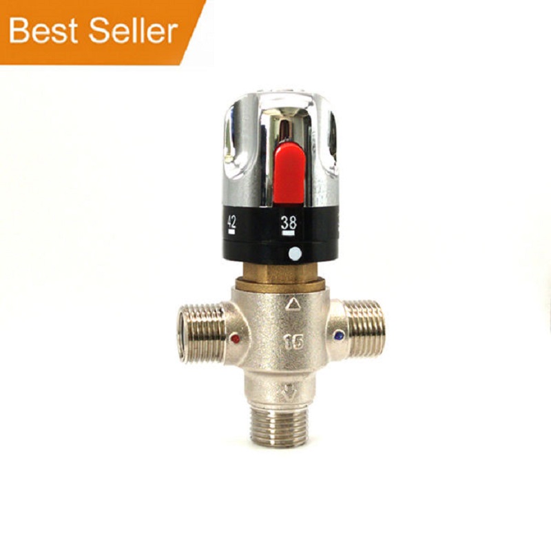 DN15 Thermostat Wasser Misch V – Thermostatic Shower Faucet Valve 3 Way Bewertung und Preis