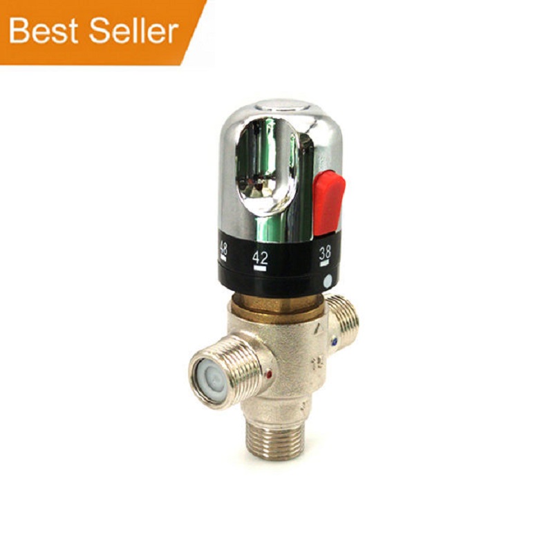 DN15 Thermostat Wasser Misch V – Thermostatic Shower Faucet Valve 3 Way Bewertung und Preis