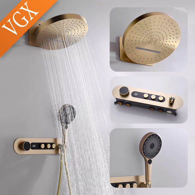 VGX verdecktes thermostatische – Concealed Thermostatic Shower System Set Bewertung und Preis