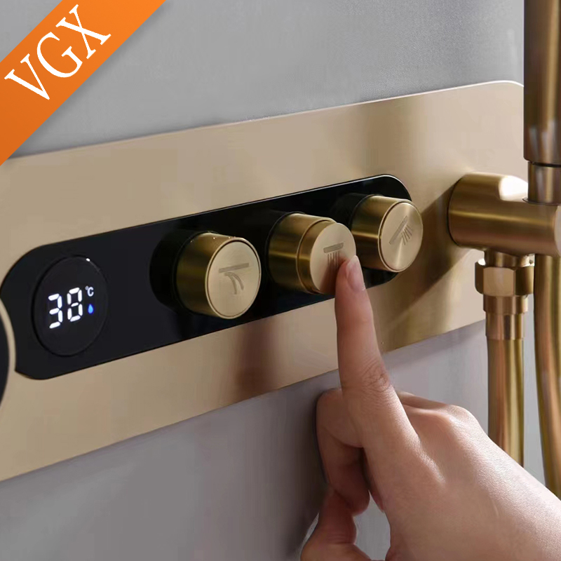 VGX verdecktes thermostatische – Concealed Thermostatic Shower System Set Bewertung und Preis