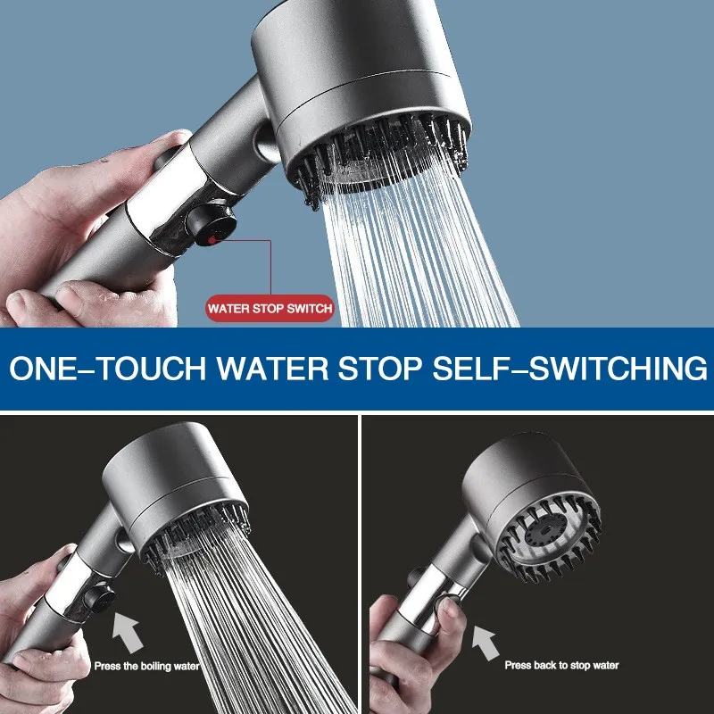 Hochdruck-Dusch kopf schwarz 3 – Handheld Shower Head High Pressure Filter Bewertung und Preis