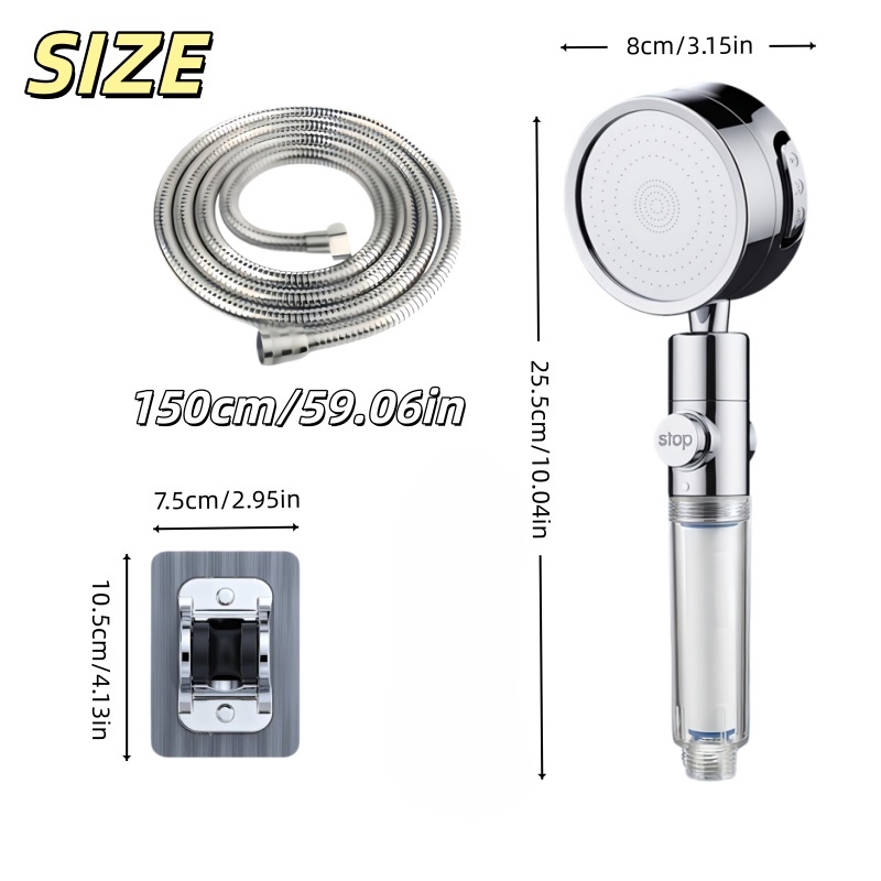 Sichtbares Filterfenster Hochd – Handheld Shower Head High Pressure Filter Bewertung und Preis