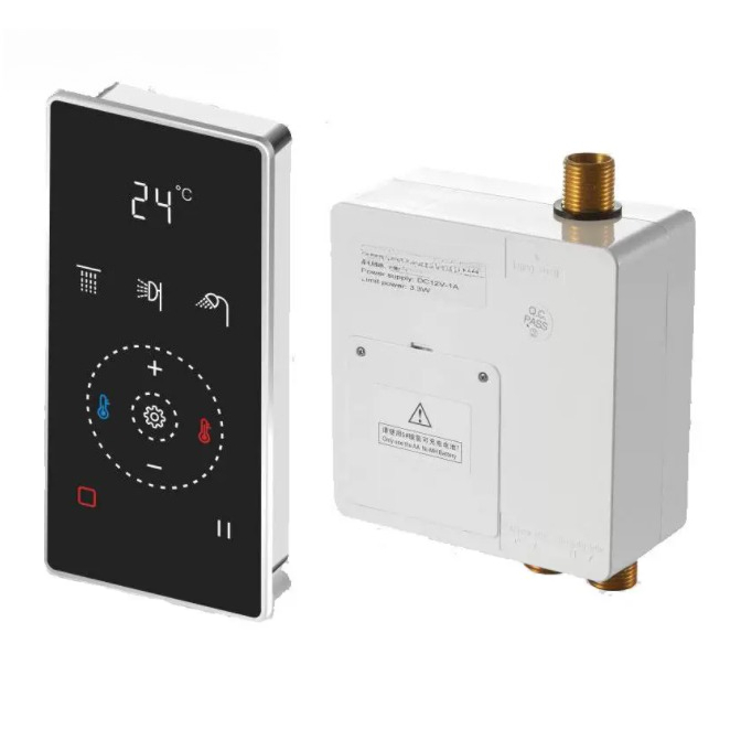 Digitaler LED-Duschthermostat- – Thermostatic Mixing Valve Digital Display Bewertung und Preis