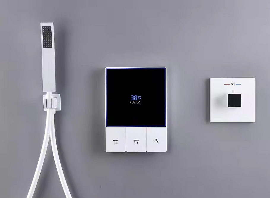 Neuestes Weißes Massives Messi – Thermostatic Mixing Valve Digital Display Bewertung und Preis