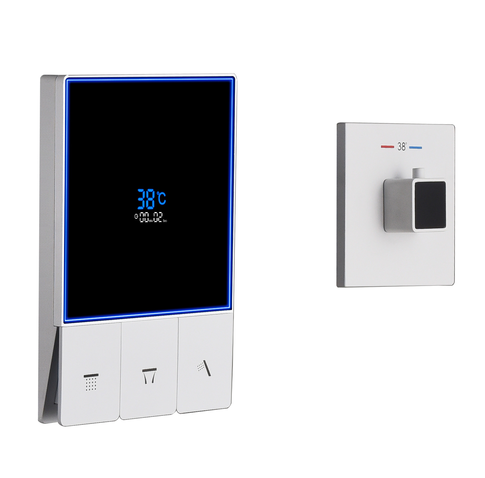 Neuestes Weißes Massives Messi – Thermostatic Mixing Valve Digital Display Bewertung und Preis
