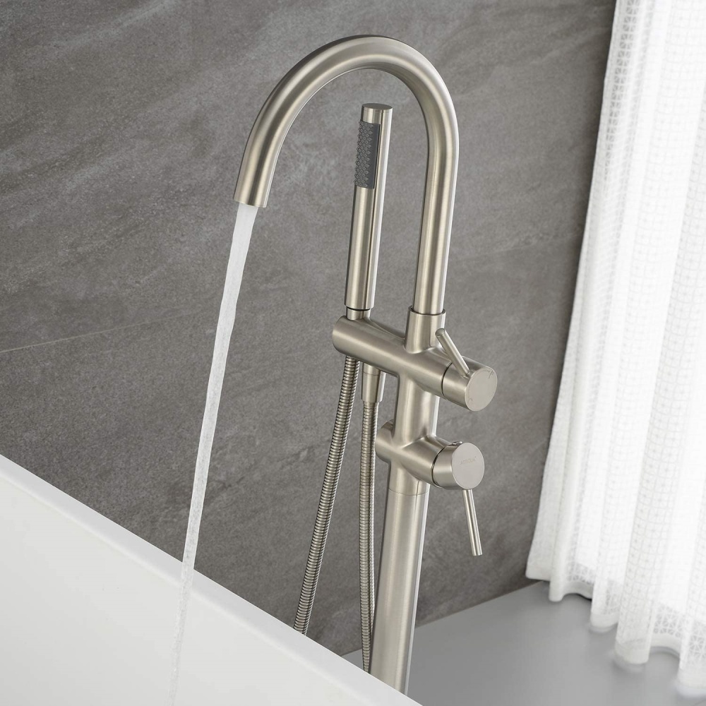 Freistehender Badewannenfüller – Freestanding Bathtub Filler Faucet Floor Bewertung und Preis