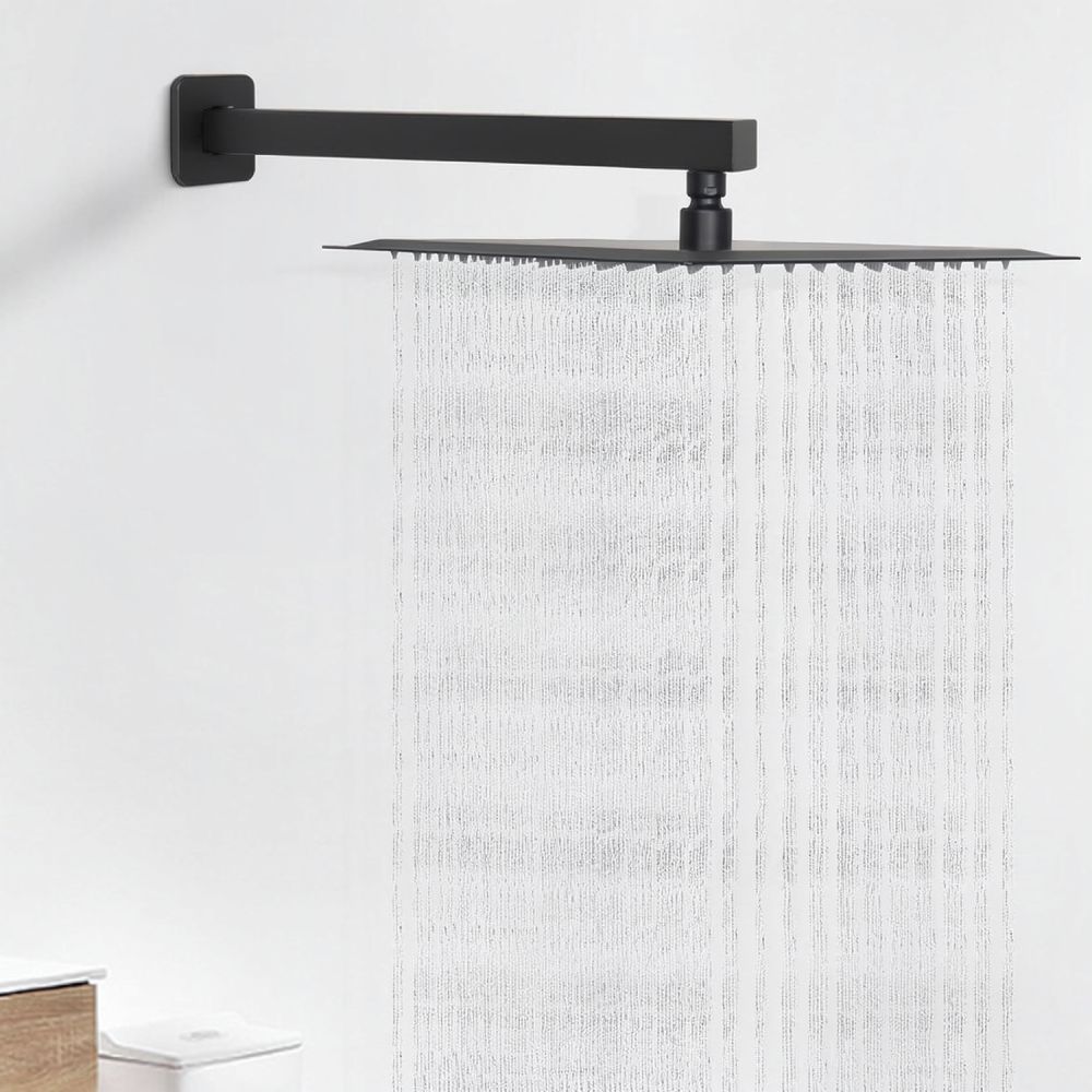 40 cm Wandmontierter Quadratis – Rainfall Shower Head Ceiling Mount 16 Inch Bewertung und Preis