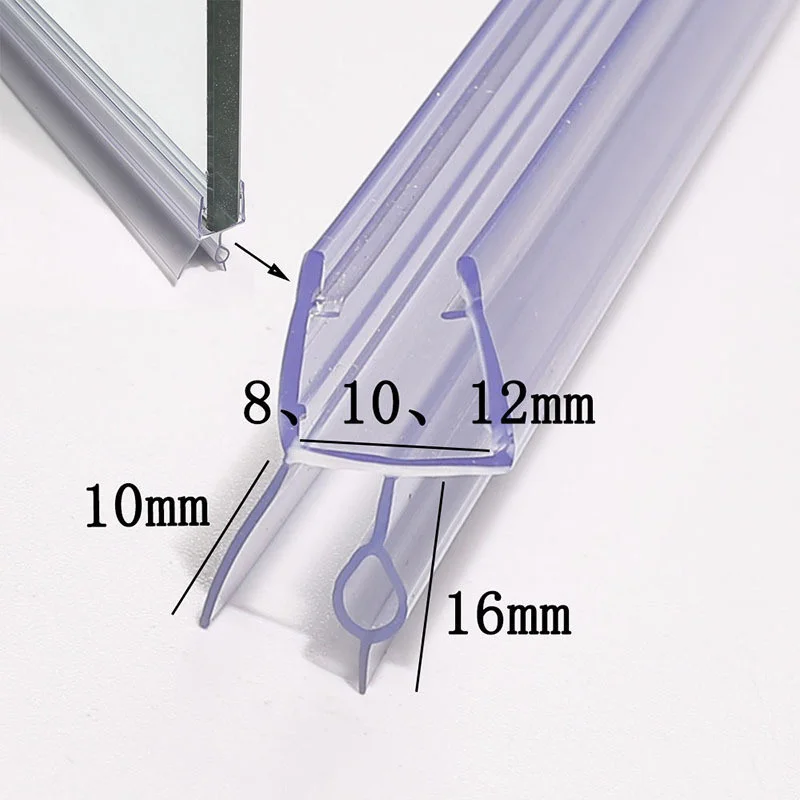 2x50cm transparenter Dusch dic – Shower Door Bottom Seal Strip Sweep Bewertung und Preis