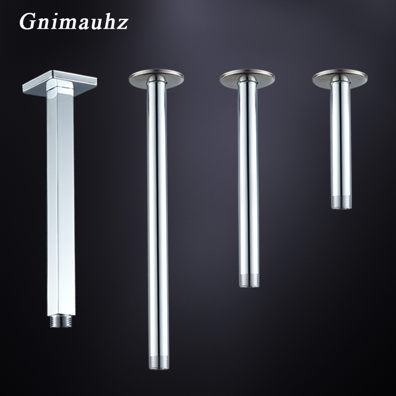 10/20/25/30cm Länge Chrome Mes – Shower Arm Ceiling Mount Brass Chrome Bewertung und Preis
