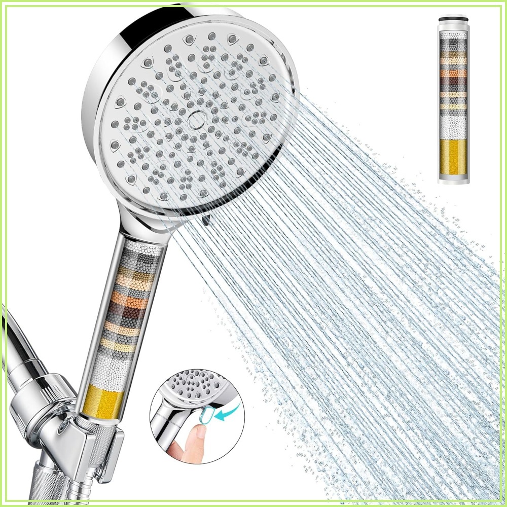 Gefilterter Duschkopf mit Hand – Handheld Shower Head High Pressure Filter Bewertung und Preis