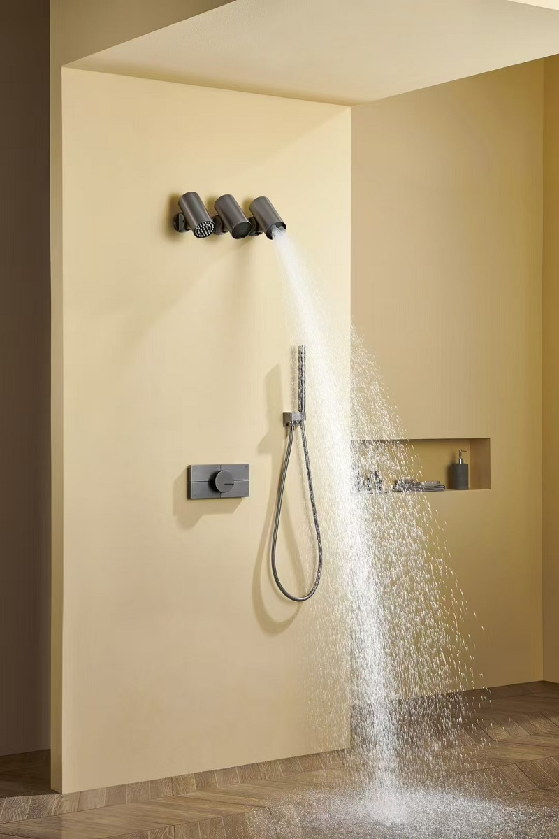 3-teiliges Duschkopf-Thermosta – Concealed Thermostatic Shower System Set Bewertung und Preis
