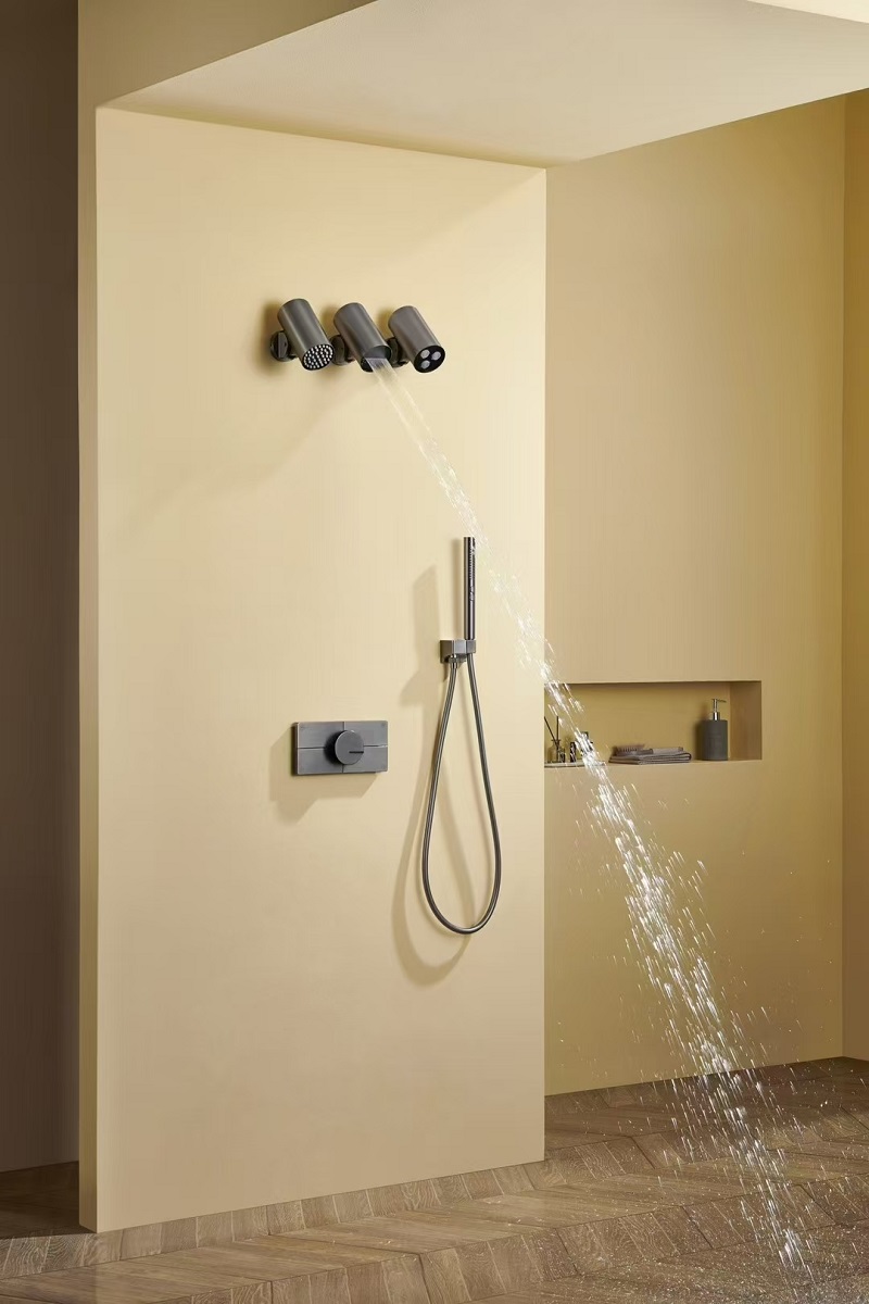 3-teiliges Duschkopf-Thermosta – Concealed Thermostatic Shower System Set Bewertung und Preis