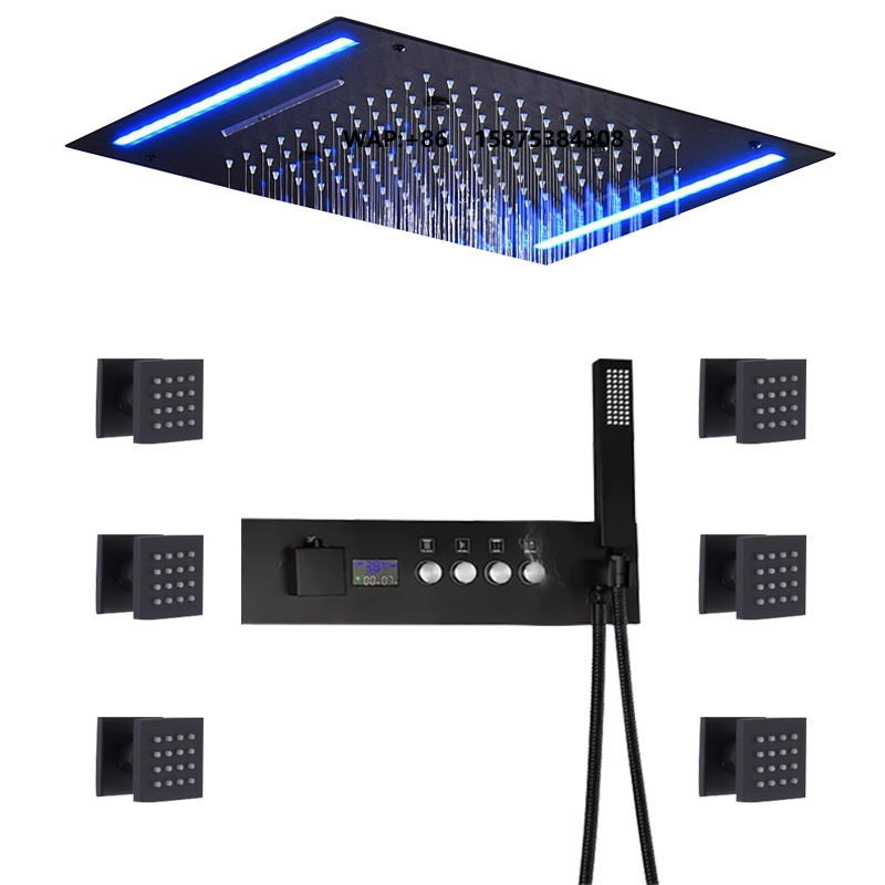 Moderne Deckenmontage 360*500m – Led Rainfall Shower Head Waterfall Bewertung und Preis