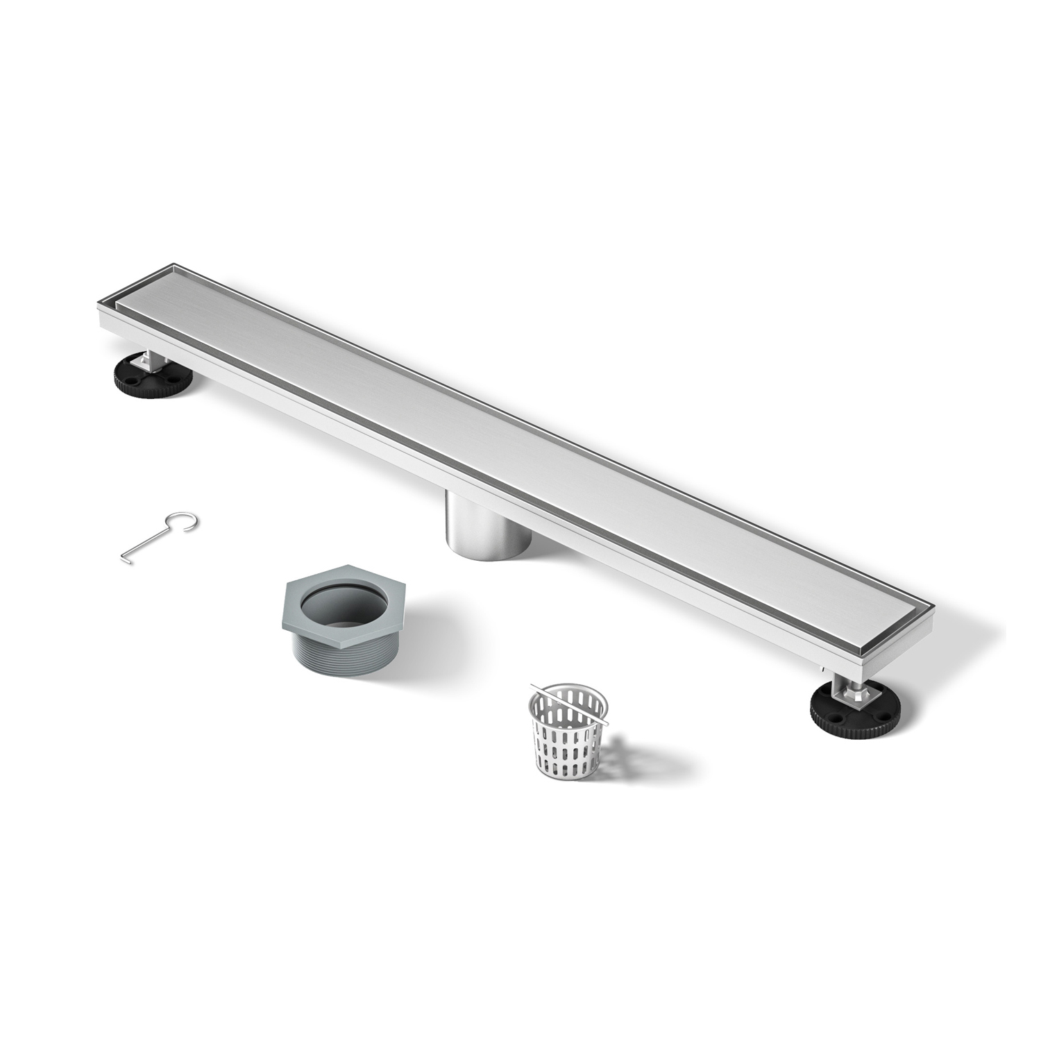Moderner, anpassbarer Fliesene – Linear Shower Drain Stainless 304 Tile In Bewertung und Preis