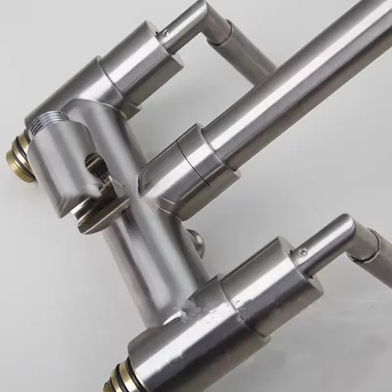 Gebürstetes Bodenmontiertes Fr – Freestanding Bathtub Filler Faucet Floor Bewertung und Preis