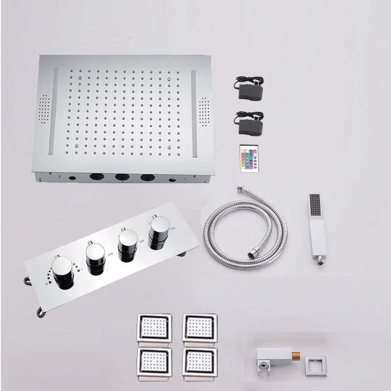 Musik-LED-Regenduschkopf-Set m – Thermostatic Shower Faucet Valve 3 Way Bewertung und Preis