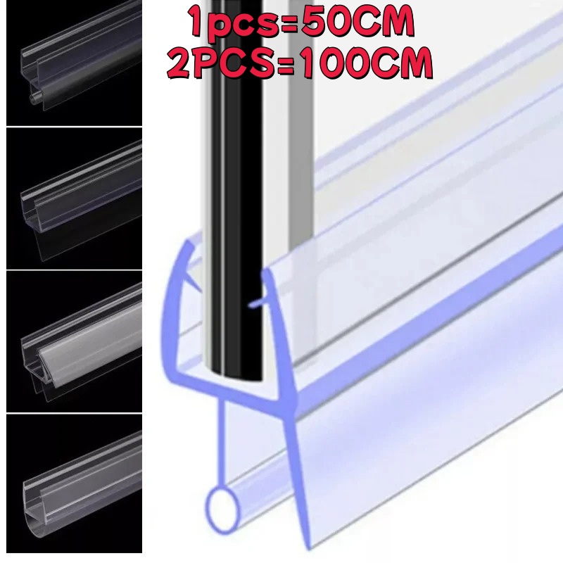 PVC-Duschwand-Dichtungsstreife – Shower Door Bottom Seal Strip Sweep Bewertung und Preis