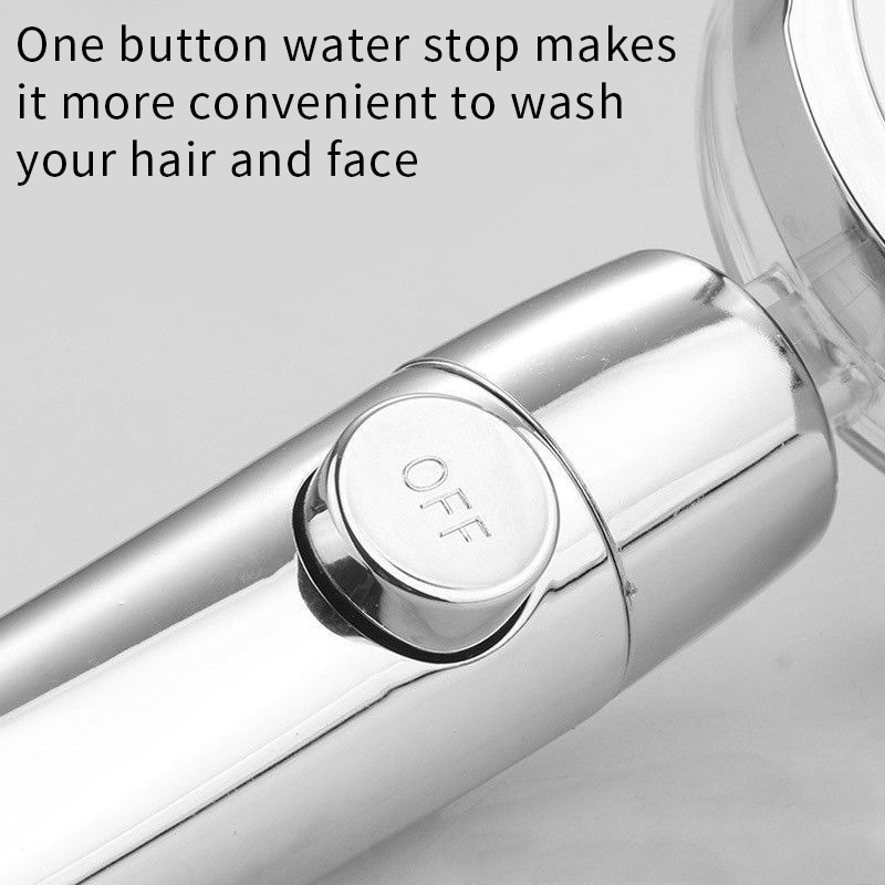 Neue propeller angetriebene Du – Handheld Shower Head High Pressure Filter Bewertung und Preis