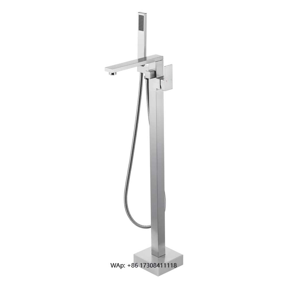 Wannenfüllhahn mit hohem Durch – Freestanding Bathtub Filler Faucet Floor Bewertung und Preis