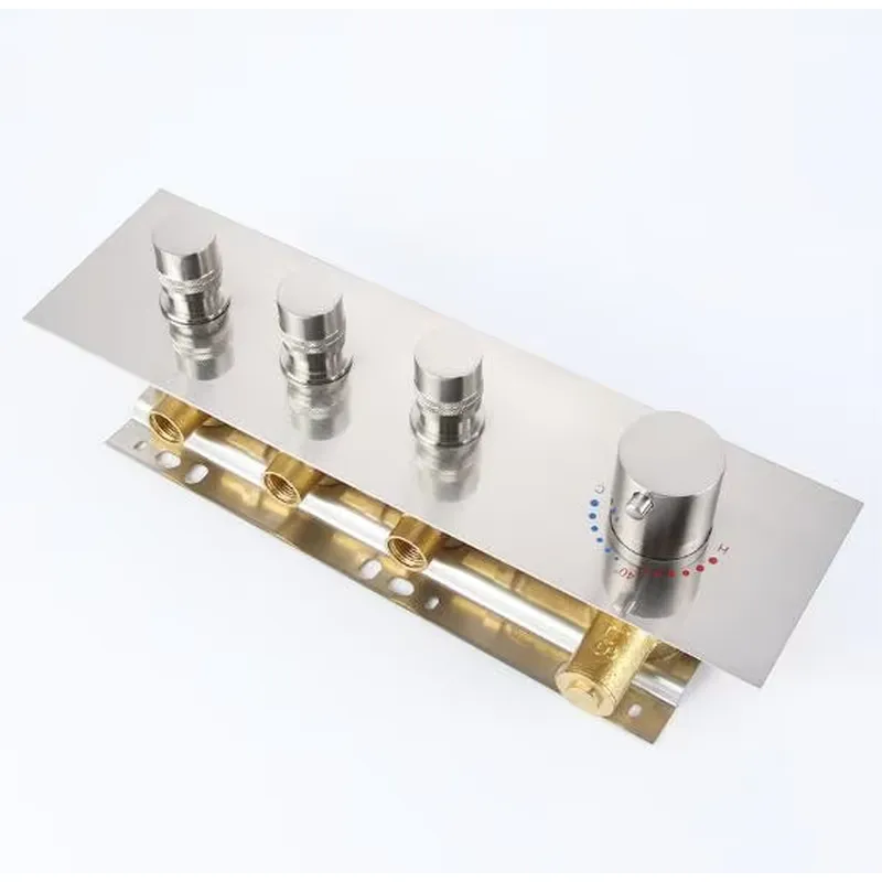 Messing-Thermostat-Duschventil – Thermostatic Shower Faucet Valve 3 Way Bewertung und Preis