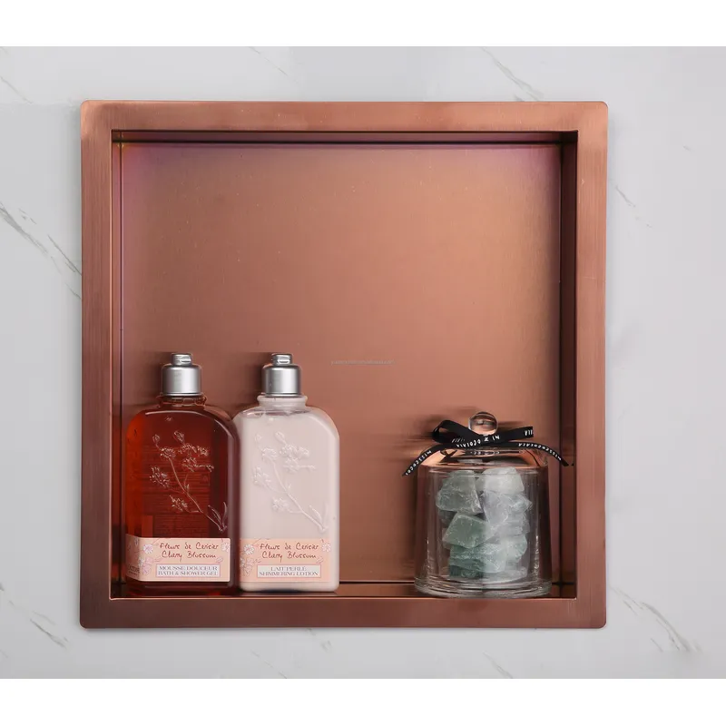 Moderne Wandmontierte Duschnis – Shower Niche Stainless Steel Recessed Bewertung und Preis