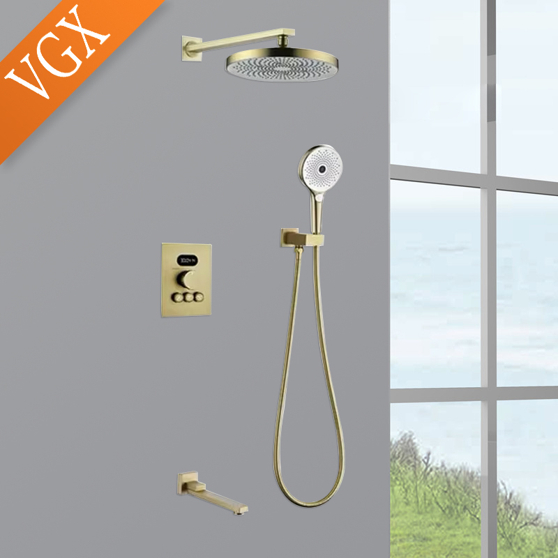 VGX verdecktes thermostatische – Concealed Thermostatic Shower System Set Bewertung und Preis