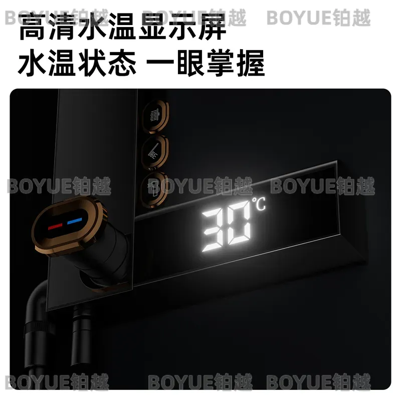 Digitales Thermostat-Duschset  – Thermostatic Mixing Valve Digital Display Bewertung und Preis
