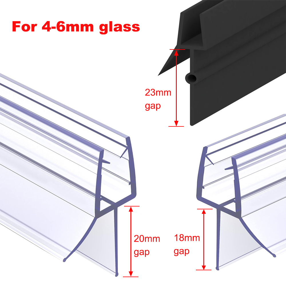 Dichtungsstreifen für Duschtür – Shower Door Bottom Seal Strip Sweep Bewertung und Preis