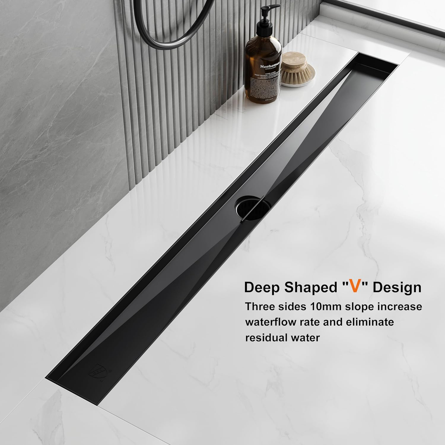 OEM & ODM Maßgeschneiderter 30 – Linear Shower Drain Stainless 304 Tile In Bewertung und Preis
