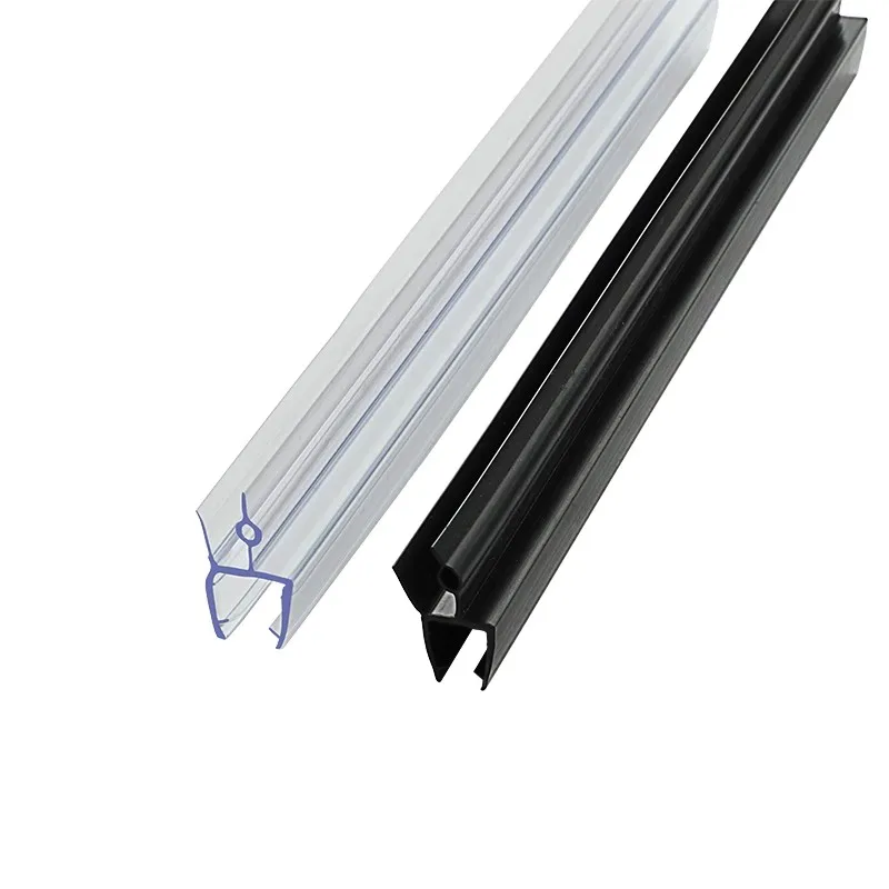 2X50CM PVC Duschwand Dichtungs – Shower Door Bottom Seal Strip Sweep Bewertung und Preis