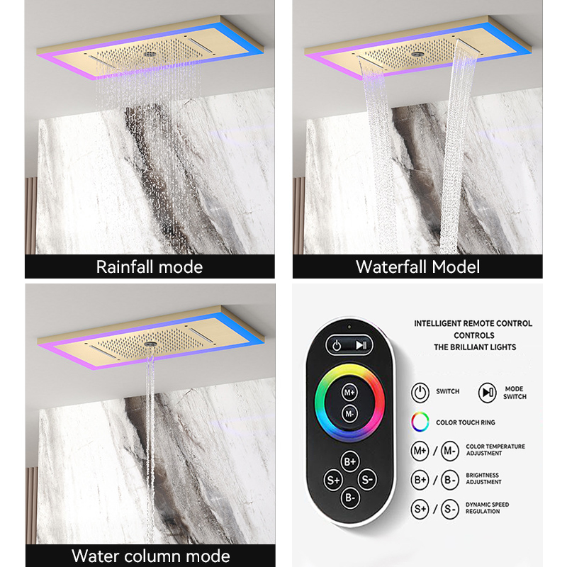 630*330mm Regenduschsystem Blu – Thermostatic Mixing Valve Digital Display Bewertung und Preis