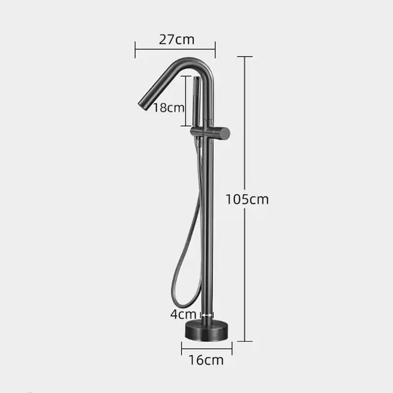 Freistehende Kupfer-Badewannen – Freestanding Bathtub Filler Faucet Floor Bewertung und Preis