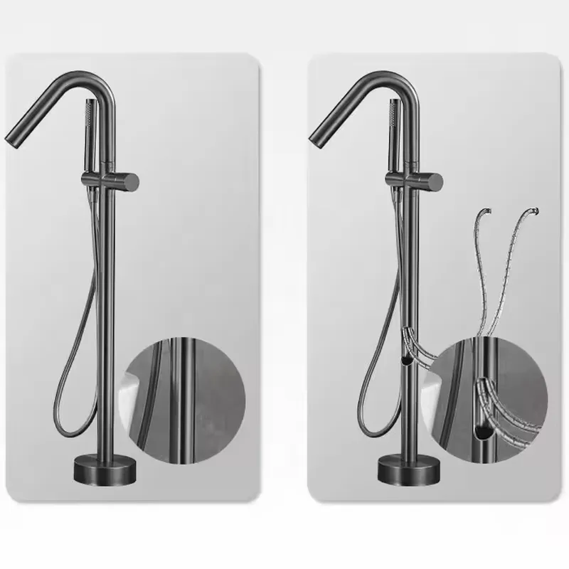 Freistehende Kupfer-Badewannen – Freestanding Bathtub Filler Faucet Floor Bewertung und Preis