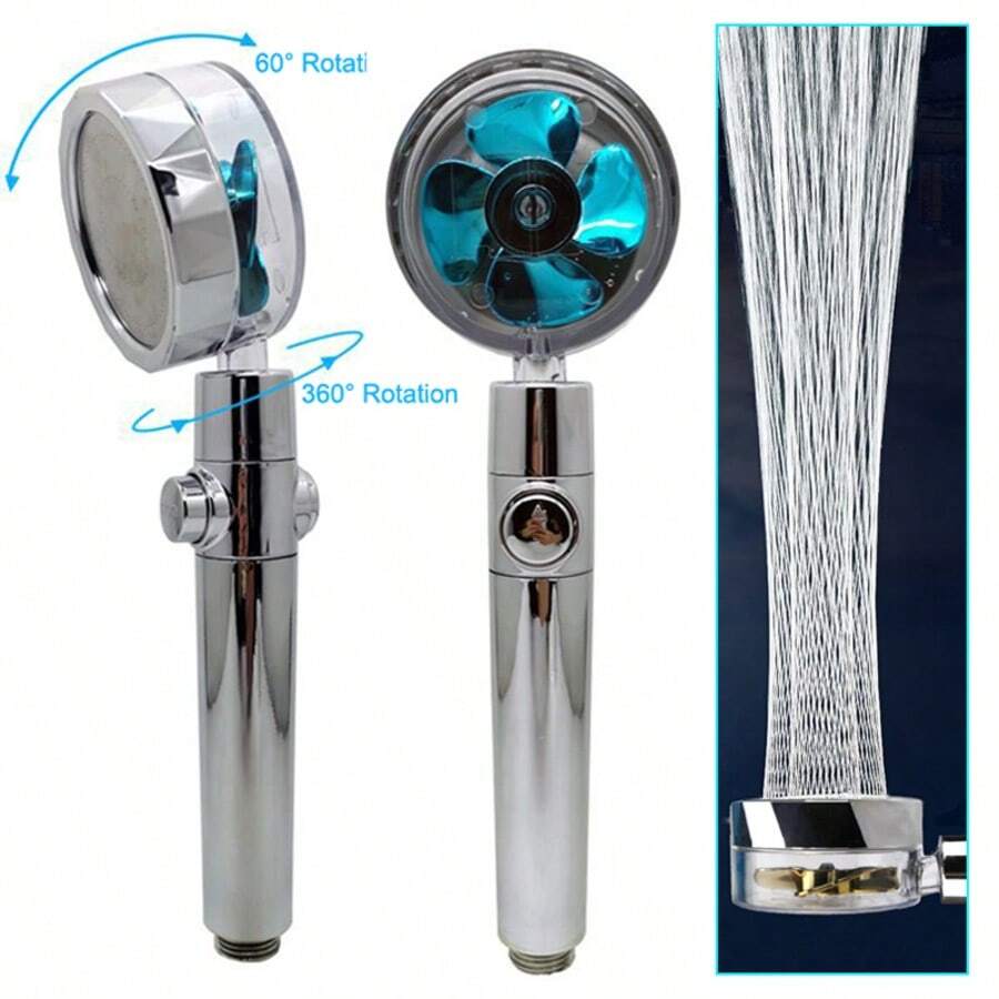 Duschkopf mit Propellerantrieb – Handheld Shower Head High Pressure Filter Bewertung und Preis