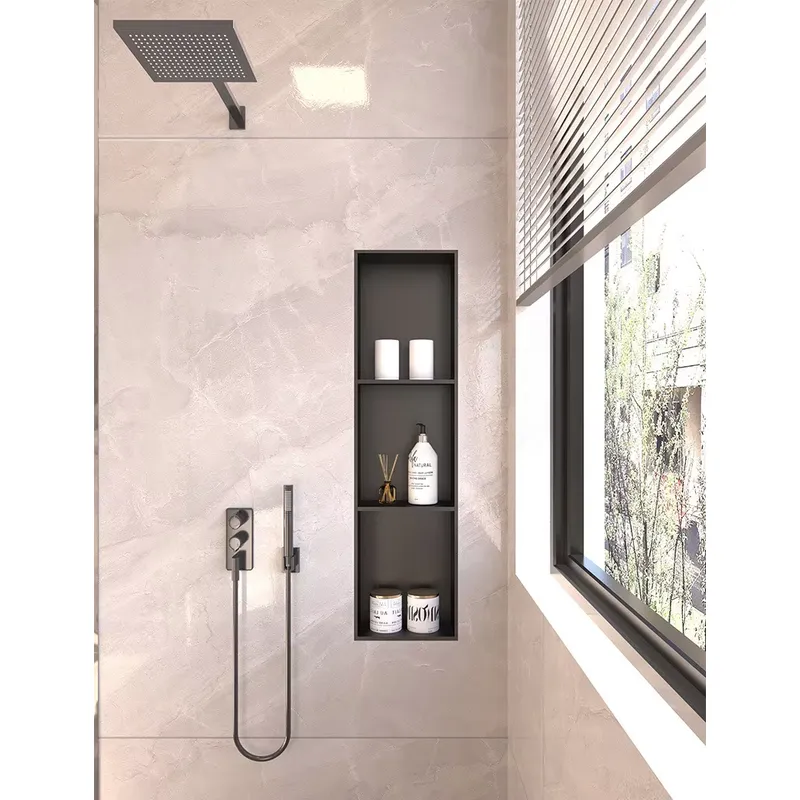 Maßgefertigte 304 Edelstahl-Du – Shower Niche Stainless Steel Recessed Bewertung und Preis
