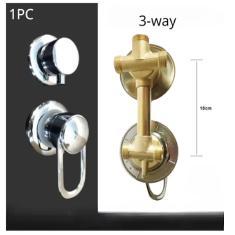 2/3/4/5 Weg Dusche Schalter St – Thermostatic Shower Faucet Valve 3 Way Bewertung und Preis