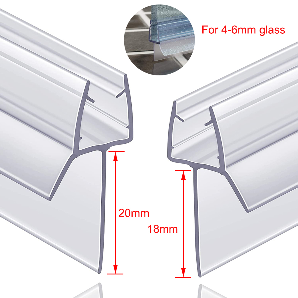 Bad Dusche Bildschirm Tür Dich – Shower Door Bottom Seal Strip Sweep Bewertung und Preis