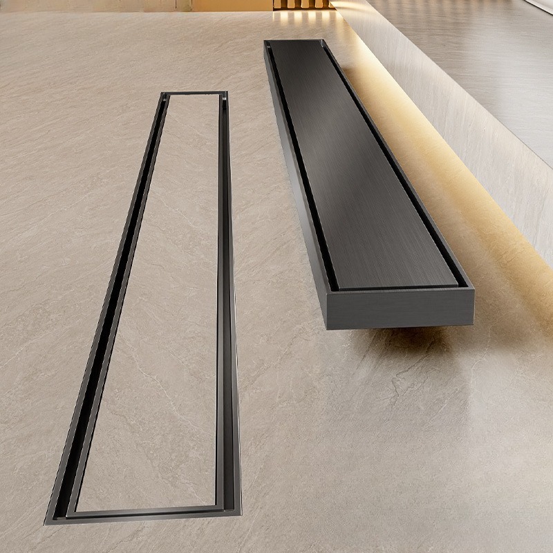304 Edelstahl Linearer Bodenab – Linear Shower Drain Stainless 304 Tile In Bewertung und Preis