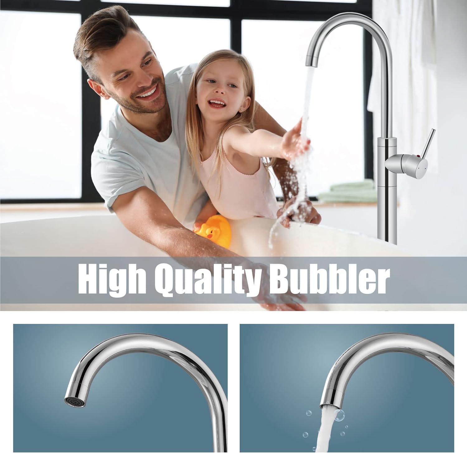 ZAPPO Freistehender Badewannen – Freestanding Bathtub Filler Faucet Floor Bewertung und Preis