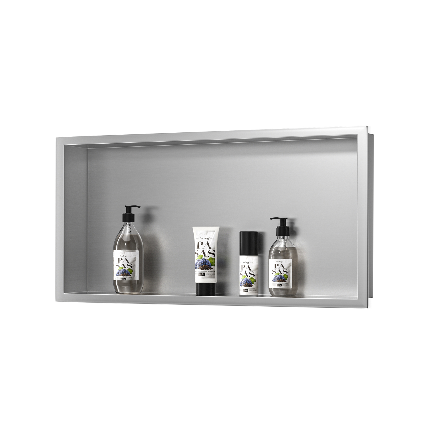 2025, beliebte Duschnische aus – Shower Niche Stainless Steel Recessed Bewertung und Preis